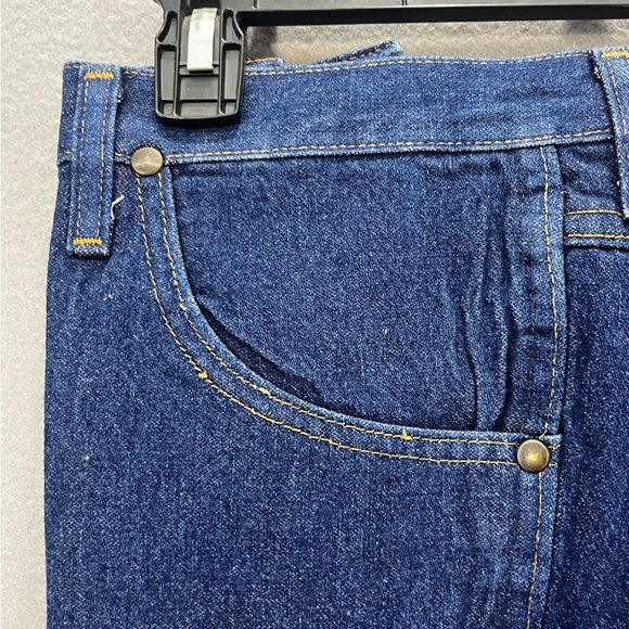 Men's Wrangler MWZ SLIM FIT Blue Denim Jeans - Picture 9 of 11